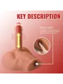 Xise - Peel Dildo Ass Realistico Dildo Masturbatore Posizione Frontale Con Spinta 175 Cm - XISE - Dildo Realistici | erosidea.com