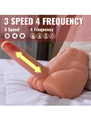 Xise - Peel Dildo Ass Realistico Dildo Masturbatore Posizione Frontale Con Spinta 175 Cm - XISE - Dildo Realistici | erosidea.com