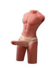Xise - Jason Mezzo Corpo Torso Maschile Realistico Con Spinta E Vibrazione 55 Cm - XISE - Masturbatori Maxi | erosidea.com