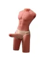 Xise - Jason Mezzo Corpo Torso Maschile Realistico Con Spinta E Vibrazione 55 Cm - XISE - Masturbatori Maxi | erosidea.com