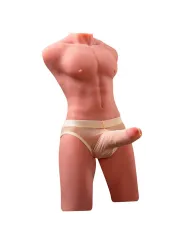 Xise - Jason Mezzo Corpo Torso Maschile Realistico Con Spinta E Vibrazione 55 Cm - XISE - Masturbatori Maxi | erosidea.com