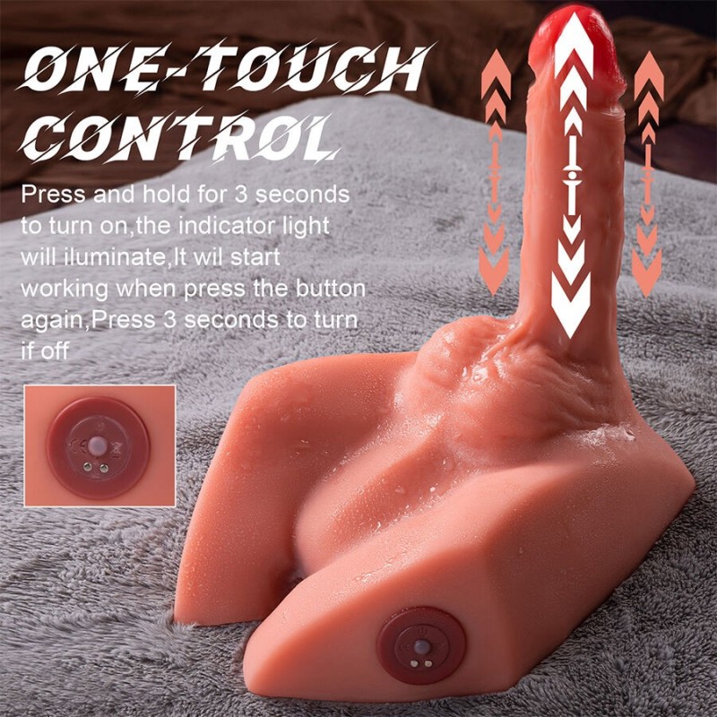 Xise - Michael Dildo Realistico E Masturbatore Anale Con Spinta 15 Cm - XISE - Dildo Realistici | erosidea.com