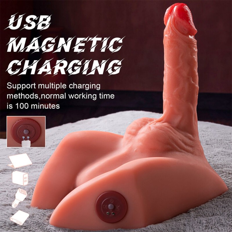 Xise - Michael Dildo Realistico E Masturbatore Anale Con Spinta 15 Cm - XISE - Dildo Realistici | erosidea.com