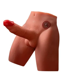 Xise - Jason Dildo Masturbatore Realistico Con Spinta E Vibrazione 17 Cm