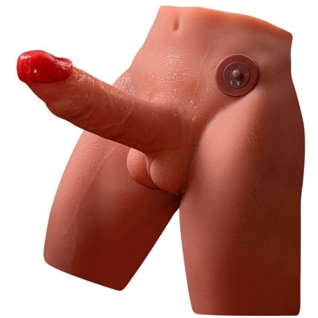 Xise - Jason Dildo Masturbatore Realistico Con Spinta E Vibrazione 17 Cm - XISE - Masturbatori Maxi | erosidea.com