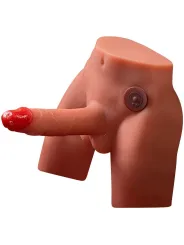 Xise - Jason Dildo Masturbatore Realistico Con Spinta E Vibrazione 17 Cm - XISE - Masturbatori Maxi | erosidea.com
