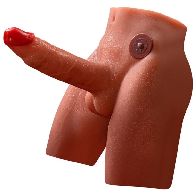 Xise - Jason Dildo Masturbatore Realistico Con Spinta E Vibrazione 17 Cm - XISE - Masturbatori Maxi | erosidea.com