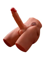 Xise - Jason Dildo Masturbatore Realistico Con Spinta E Vibrazione 17 Cm - XISE - Masturbatori Maxi | erosidea.com