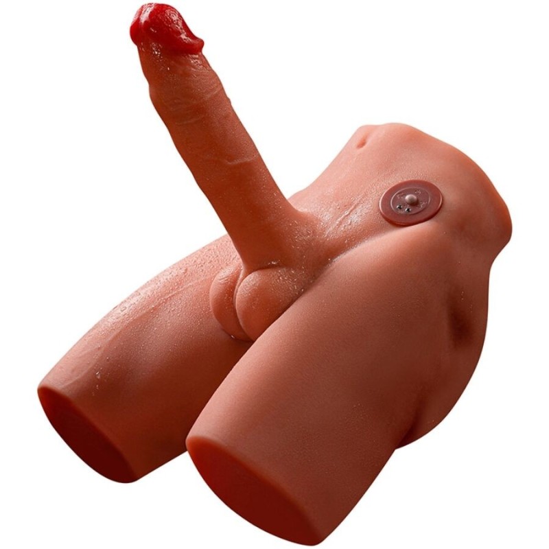 Xise - Jason Dildo Masturbatore Realistico Con Spinta E Vibrazione 17 Cm - XISE - Masturbatori Maxi | erosidea.com