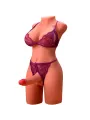 Xise - Miah Lady Boy Torso Femminile Con Dildo Con Vibrazione E Spinta 55 Cm - XISE - Masturbatori Maxi | erosidea.com