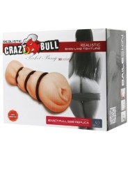 Crazy Bull - Masturbatore Vagina Con Anelli - CRAZY BULL - Anelli Fallici | erosidea.com