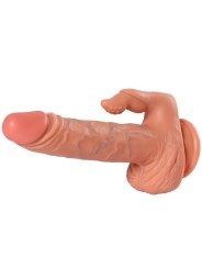 Shequ - Julian Dildo E Stimolatore Clitoride Con Vibrazione E Telecomando 16 Cm - SHEQU - Vibratori Realistici | erosidea.com