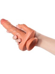 Shequ - Julian Dildo E Stimolatore Clitoride Con Vibrazione E Telecomando 16 Cm - SHEQU - Vibratori Realistici | erosidea.com