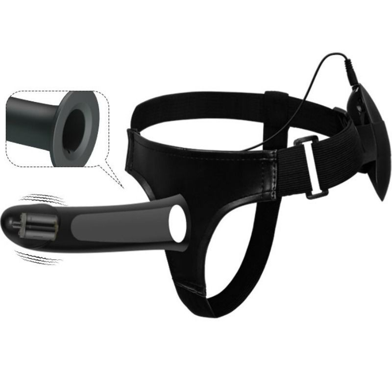 Strap On Pretty Love Vito Con Dildo Cavo E Vibrazione 17.3 Cm - PRETTY LOVE MALE - Strap-on e Imbracature | erosidea.com