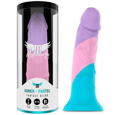 Dildo Mythology Asher Pastel Fantasy M - MYTHOLOGY FANTASY DILDO - Dildo Realistici | erosidea.com