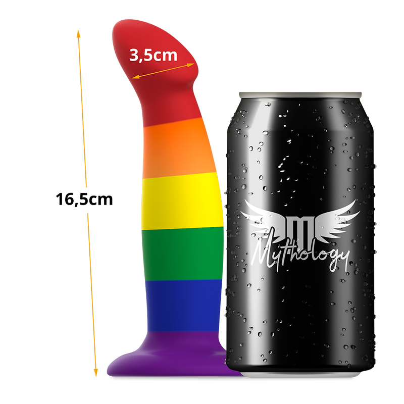 Dildo Mythology Fantasy Garrick Pride Taglia M - MYTHOLOGY FANTASY DILDO - Dildo Speciali | erosidea.com