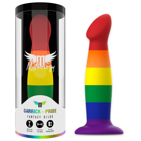 Dildo Mythology Fantasy Garrick Pride Taglia M - MYTHOLOGY FANTASY DILDO - Dildo Speciali | erosidea.com