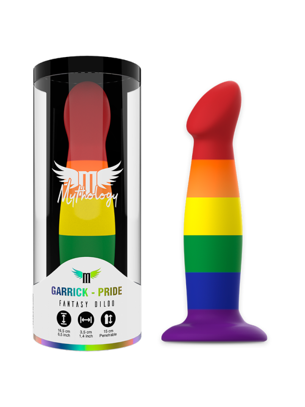 Dildo Mythology Fantasy Garrick Pride Taglia M - MYTHOLOGY FANTASY DILDO - Dildo Speciali | erosidea.com