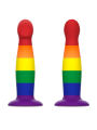 Dildo Mythology Fantasy Garrick Pride Taglia M - MYTHOLOGY FANTASY DILDO - Dildo Speciali | erosidea.com