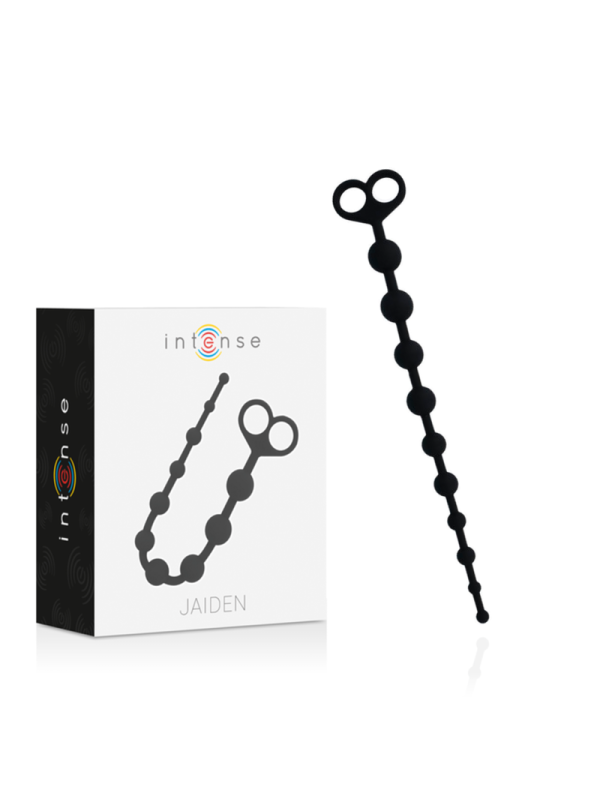 Intense - Perline Anali Di Jaiden Nere - INTENSE ANAL TOYS - Plug e Catene Anali | erosidea.com