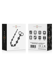 Intense - Perline Anali Di Jaiden Nere - INTENSE ANAL TOYS - Plug e Catene Anali | erosidea.com