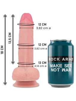 Rockarmy - Liquid Silicone Premium Mustang Realistico 18 Cm -O- 4.14 Cm