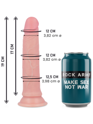 Rockarmy - Liquid Silicone Premium Avenger Realistico 19 Cm -O- 3.98 Cm - ROCK ARMY - Dildo Realistici | erosidea.com