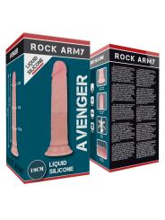 Rockarmy - Liquid Silicone Premium Avenger Realistico 19 Cm -O- 3.98 Cm - ROCK ARMY - Dildo Realistici | erosidea.com