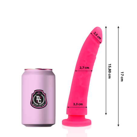 Dildo Delta Club Toys Silicone Rosa 17Cm - DELTACLUB - Dildo Realistici | erosidea.com