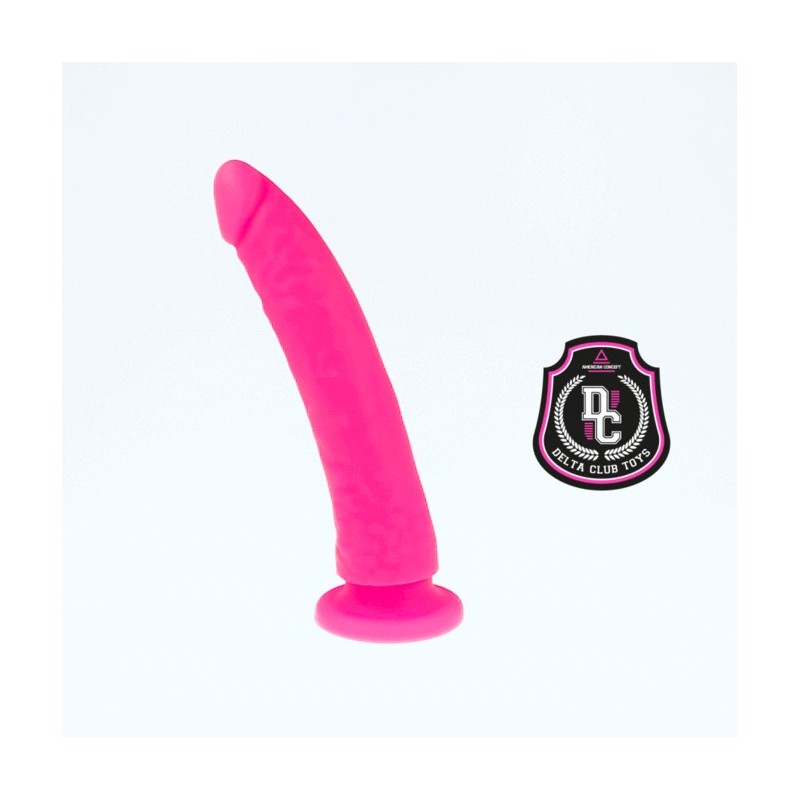 Dildo Delta Club Toys Silicone Rosa 17Cm - DELTACLUB - Dildo Realistici | erosidea.com