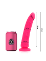 Dildo Delta Club Toys Silicone Rosa 20Cm - DELTACLUB - Dildo Realistici | erosidea.com