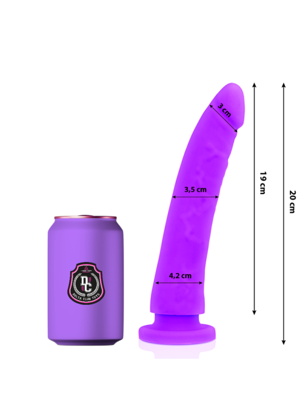 Dildo Delta Club Toys Silicone Lilla 20Cm - DELTACLUB - Dildo Realistici | erosidea.com