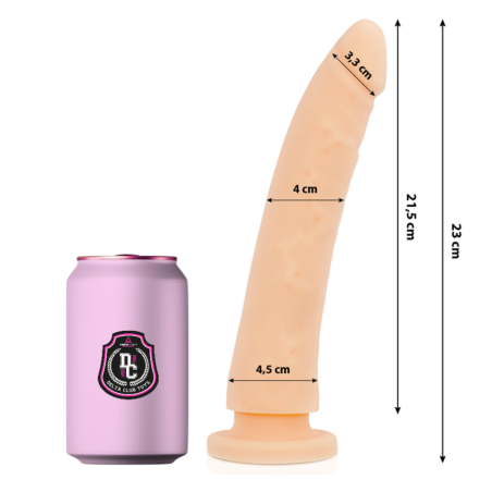 Dildo Delta Club Toys Silicone Naturale 23Cm - DELTACLUB - Dildo Realistici | erosidea.com