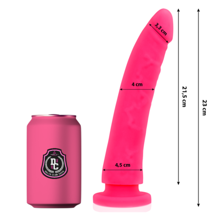 Dildo Delta Club Toys Silicone Rosa 23Cm - DELTACLUB - Dildo Realistici | erosidea.com
