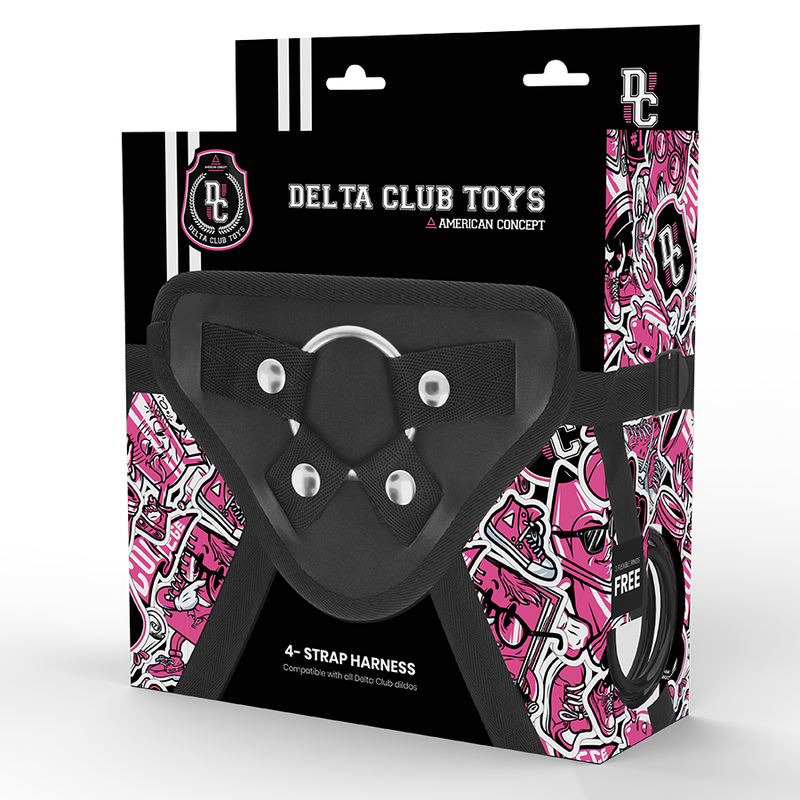 Imbracatura Universale Delta Club Taglia Unica - DELTACLUB - Strap-on e Imbracature | erosidea.com