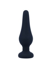 Plug Anale Intense Pipo S Silicone Nero 98 Cm - INTENSE ANAL TOYS - Plug e Catene Anali | erosidea.com