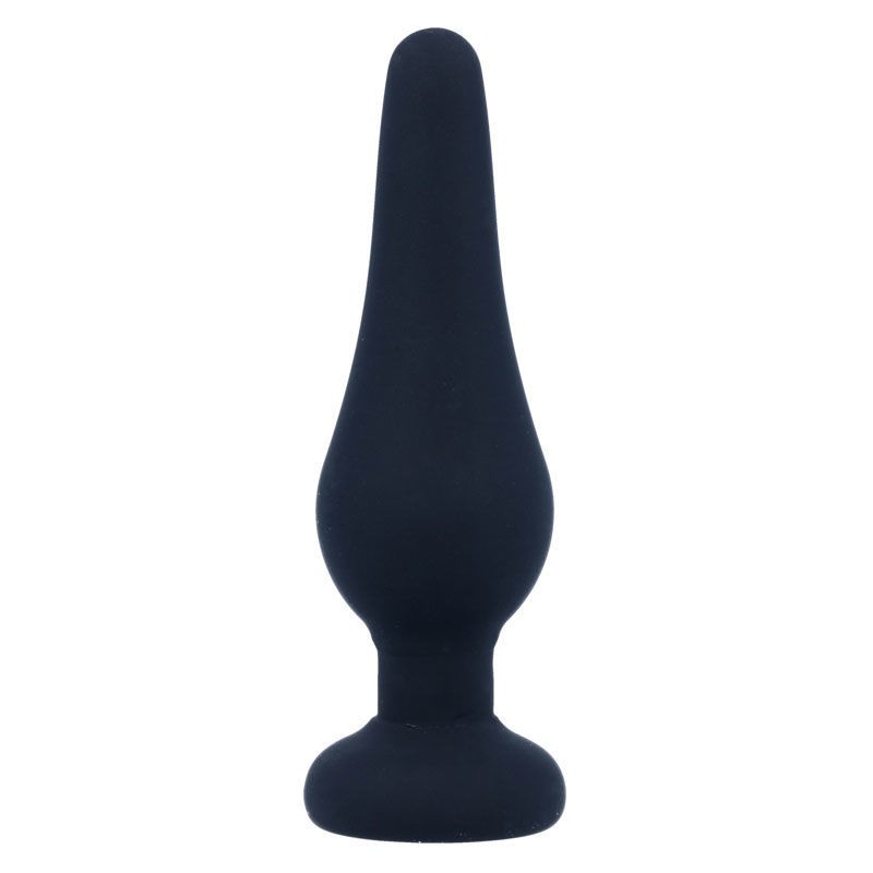 Plug Anale Intense Pipo S Silicone Nero 98 Cm - INTENSE ANAL TOYS - Plug e Catene Anali | erosidea.com