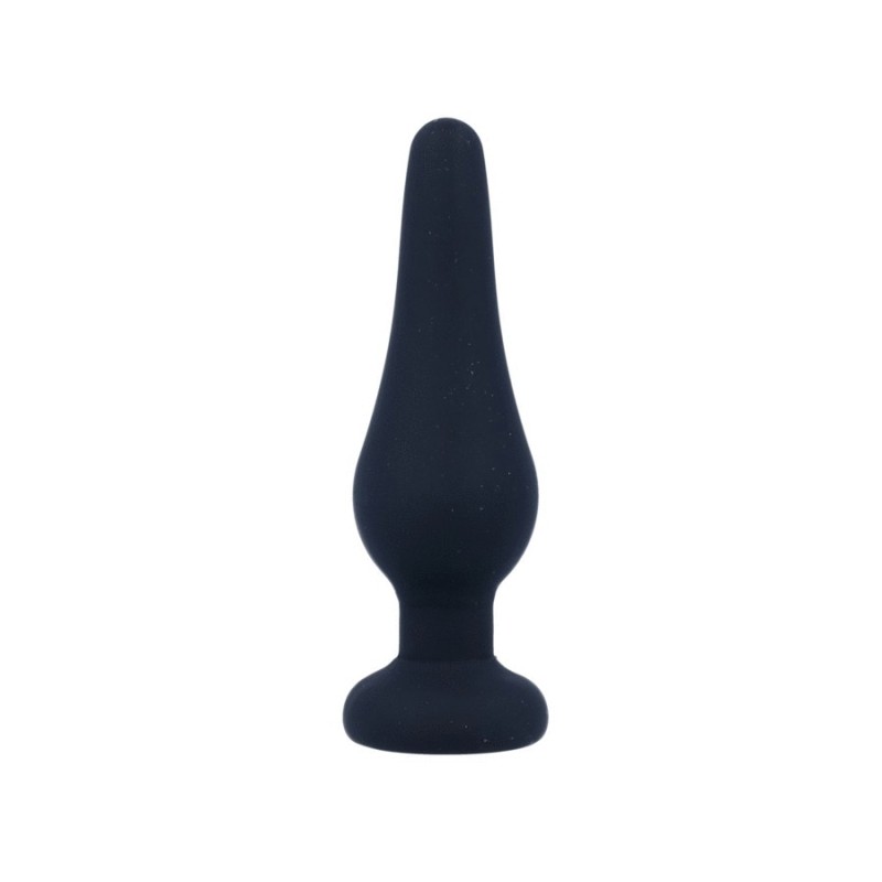 Plug Anale Intense Pipo S Silicone Nero 98 Cm - INTENSE ANAL TOYS - Plug e Catene Anali | erosidea.com