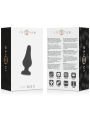 Plug Anale Intense Pipo S Silicone Nero 98 Cm - INTENSE ANAL TOYS - Plug e Catene Anali | erosidea.com