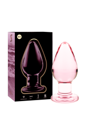 Nebula Series By Ibiza - Modello 3 Plug Anale Vetro Borosilicato Rosa 11 Cm -O- 5 Cm - NEBULA SERIES BY IBIZA - Plug e Catene Anali | erosidea.com