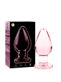 Nebula Series By Ibiza - Modello 3 Plug Anale Vetro Borosilicato Rosa 11 Cm -O- 5 Cm - NEBULA SERIES BY IBIZA - Plug e Catene Anali | erosidea.com