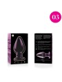 Nebula Series By Ibiza - Modello 3 Plug Anale Vetro Borosilicato Rosa 11 Cm -O- 5 Cm - NEBULA SERIES BY IBIZA - Plug e Catene Anali | erosidea.com