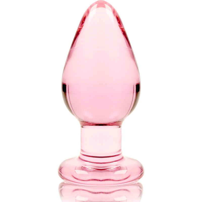 Nebula Series By Ibiza - Modello 3 Plug Anale Vetro Borosilicato Rosa 11 Cm -O- 5 Cm - NEBULA SERIES BY IBIZA - Plug e Catene Anali | erosidea.com