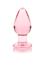 Nebula Series By Ibiza - Modello 3 Plug Anale Vetro Borosilicato Rosa 11 Cm -O- 5 Cm - NEBULA SERIES BY IBIZA - Plug e Catene Anali | erosidea.com