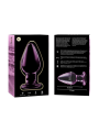 Nebula Series By Ibiza - Modello 3 Plug Anale Vetro Borosilicato Rosa 11 Cm -O- 5 Cm - NEBULA SERIES BY IBIZA - Plug e Catene Anali | erosidea.com