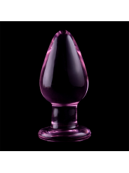 Nebula Series By Ibiza - Modello 3 Plug Anale Vetro Borosilicato Rosa 11 Cm -O- 5 Cm - NEBULA SERIES BY IBIZA - Plug e Catene Anali | erosidea.com