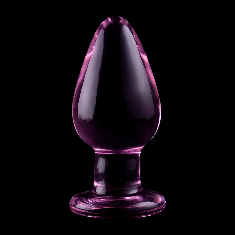 Nebula Series By Ibiza - Modello 3 Plug Anale Vetro Borosilicato Rosa 11 Cm -O- 5 Cm - NEBULA SERIES BY IBIZA - Plug e Catene Anali | erosidea.com