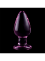 Nebula Series By Ibiza - Modello 3 Plug Anale Vetro Borosilicato Rosa 11 Cm -O- 5 Cm - NEBULA SERIES BY IBIZA - Plug e Catene Anali | erosidea.com