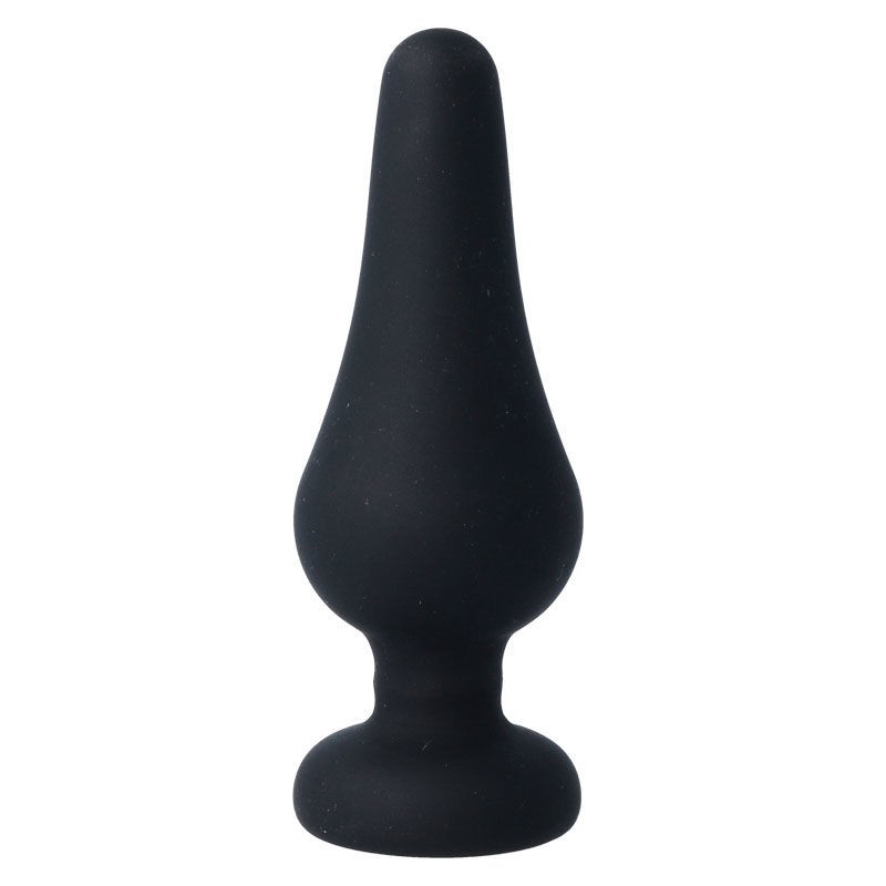 Intense - Plug Anale Pipo L Silicone Nero 13 Cm - INTENSE ANAL TOYS - Plug e Catene Anali | erosidea.com