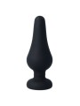 Intense - Plug Anale Pipo L Silicone Nero 13 Cm - INTENSE ANAL TOYS - Plug e Catene Anali | erosidea.com